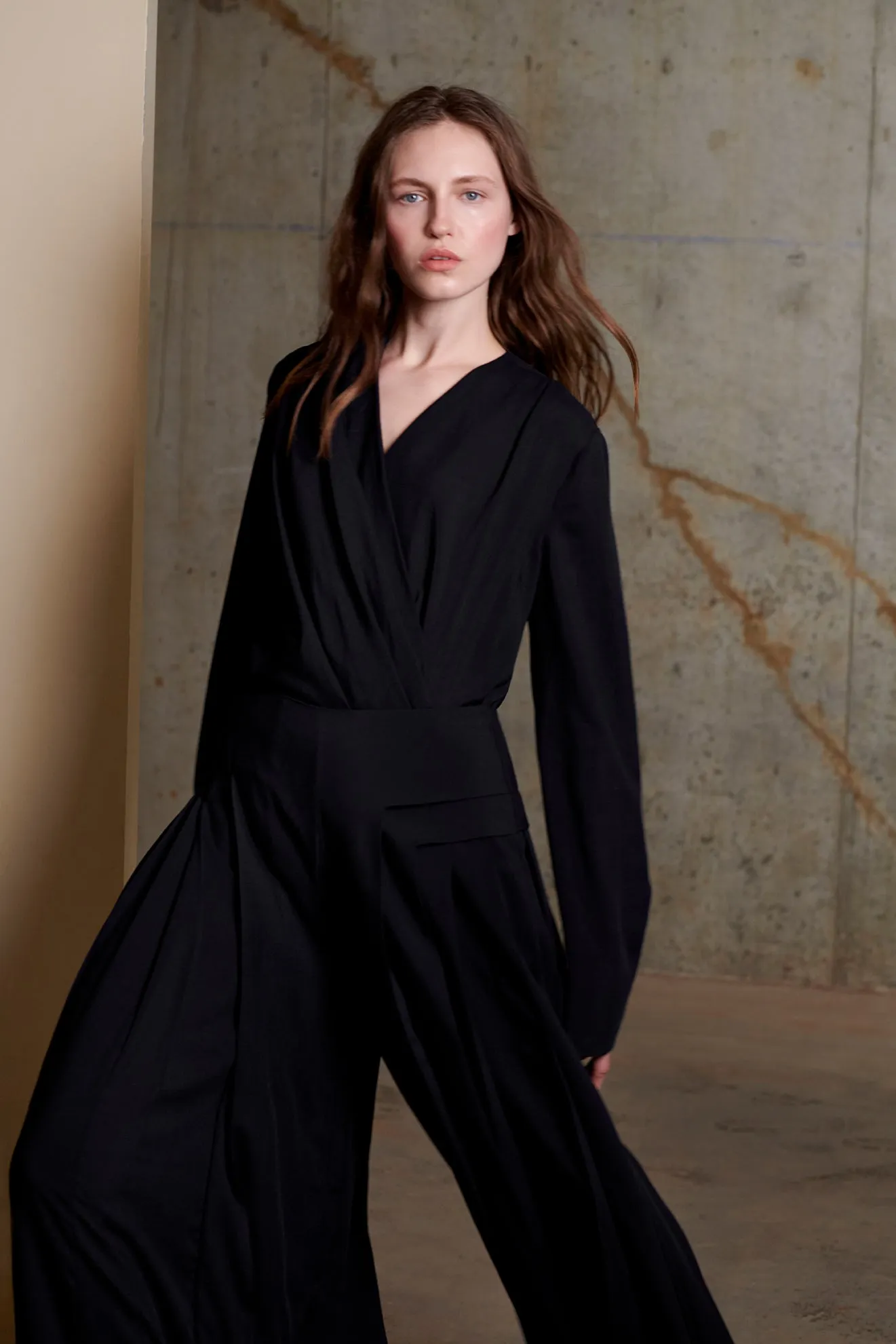 10th Anniversary Pleated Pant in Wool Voile