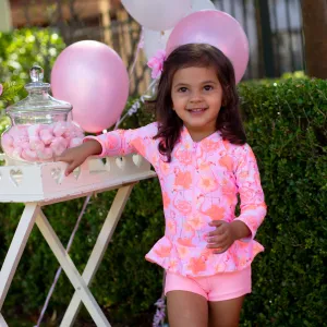 1228 Miss Flamingo Playsuit