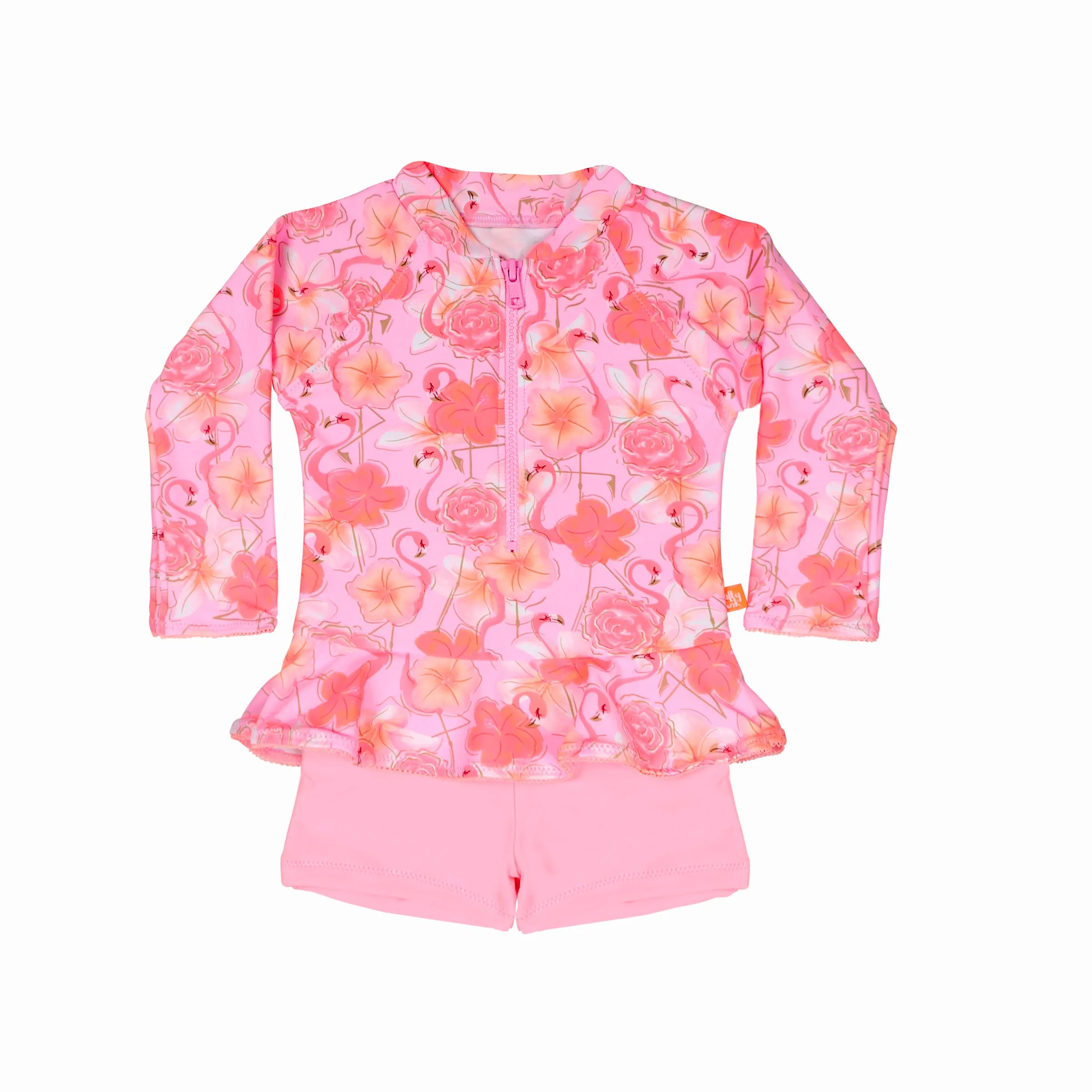 1228 Miss Flamingo Playsuit