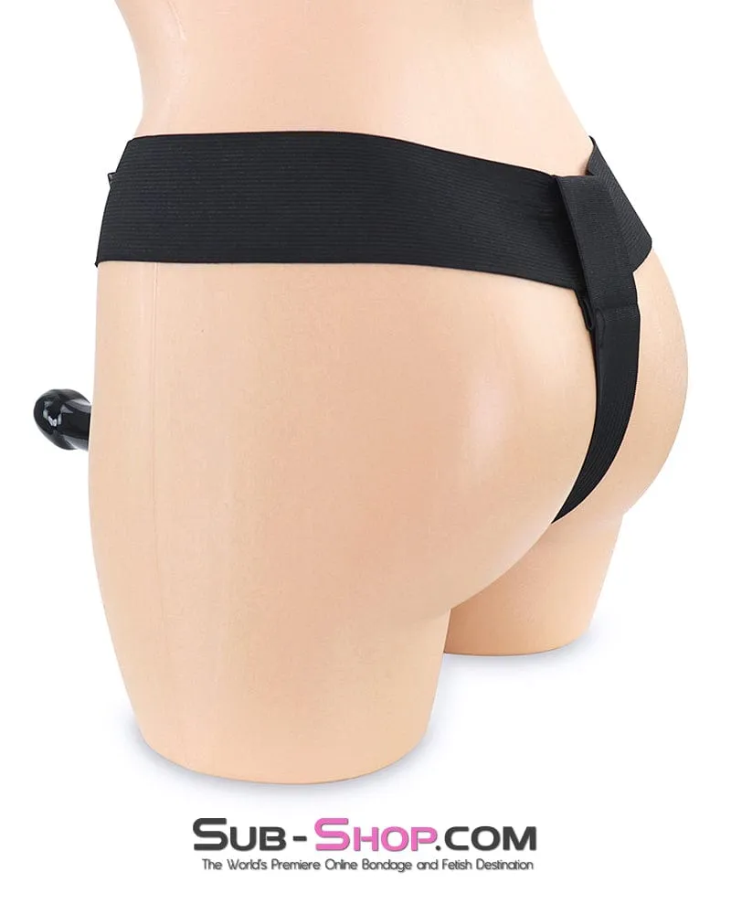 1734DL      Double Strap-On Set with Two Smooth Silicone Dildos