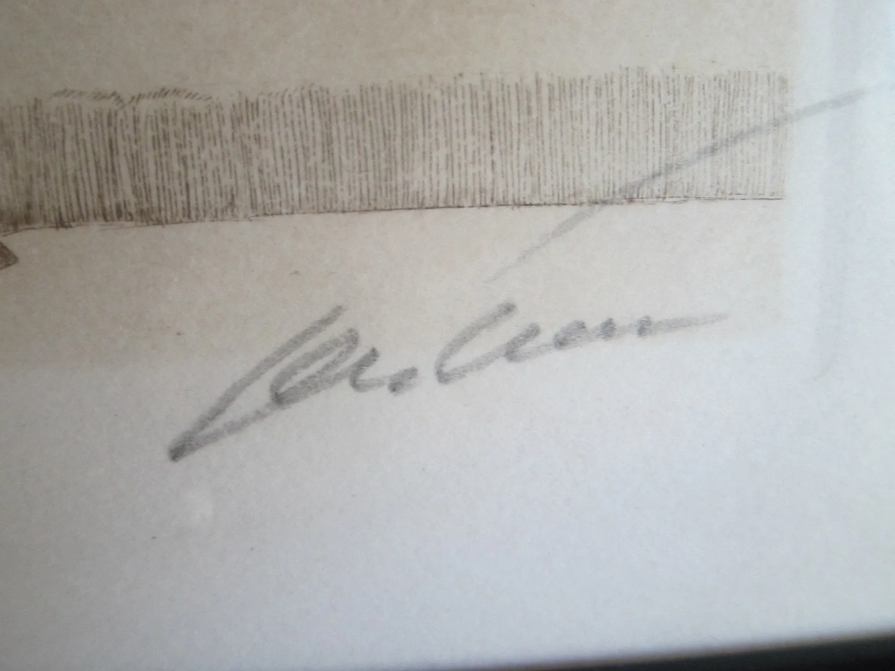 1930's signed Boris O Klein Canine Hand Colored Print 'Etourdie'