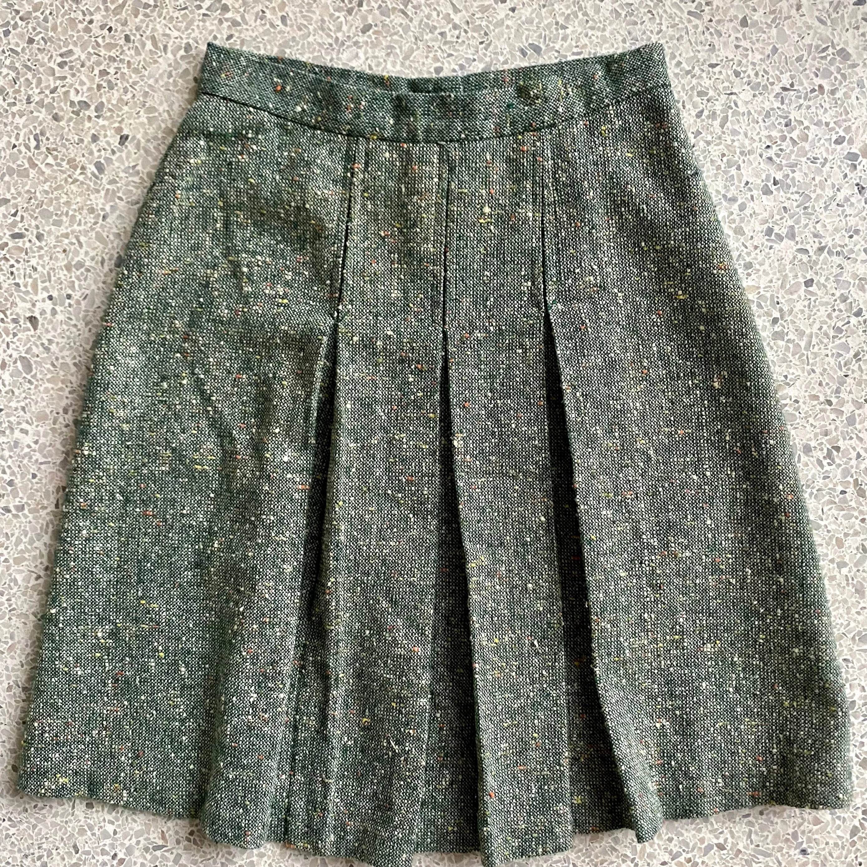 1960s Sears Box Pleat Skirt