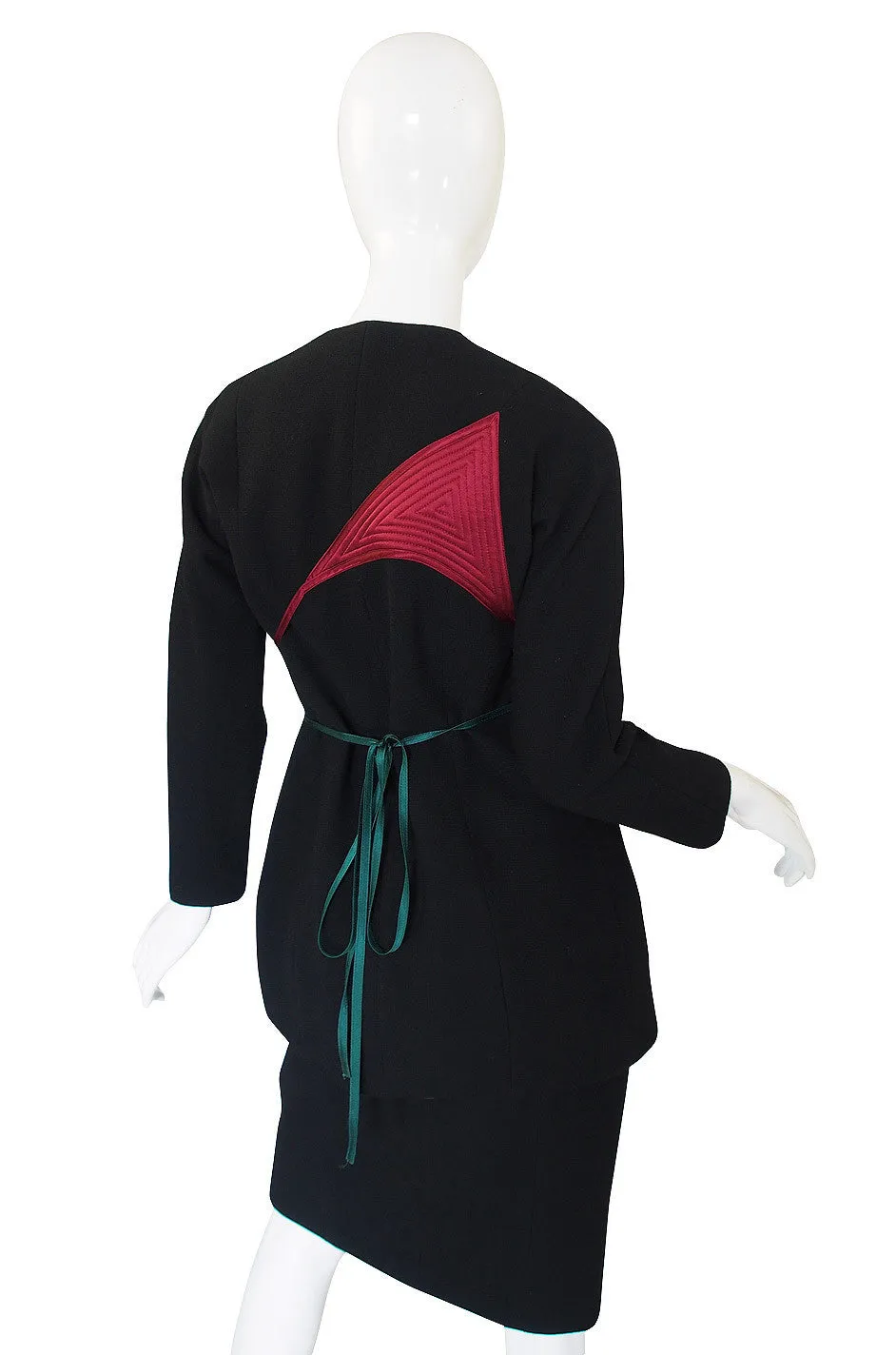 1990s Geoffrey Beene Suit with Applique