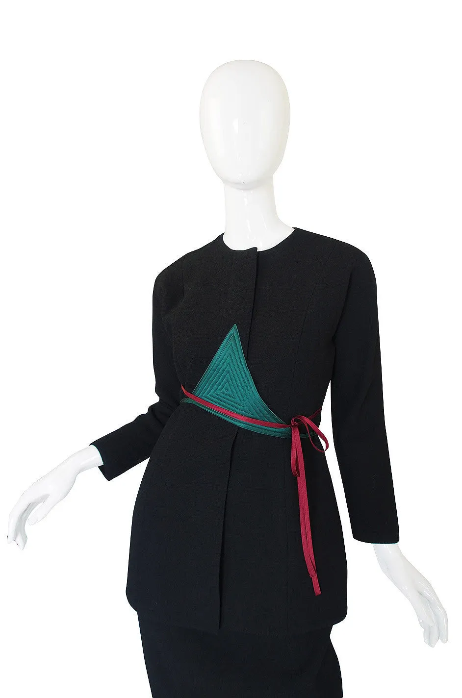 1990s Geoffrey Beene Suit with Applique