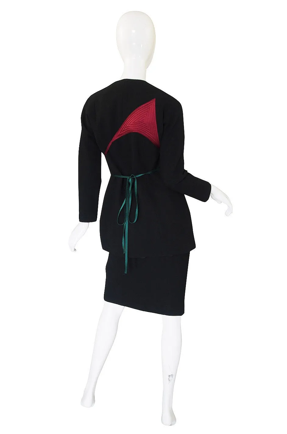 1990s Geoffrey Beene Suit with Applique