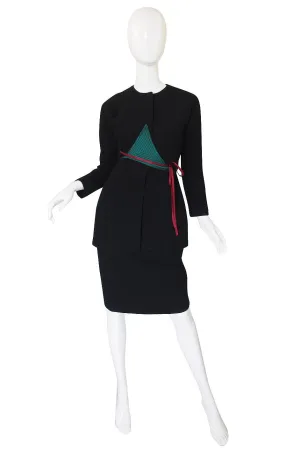 1990s Geoffrey Beene Suit with Applique