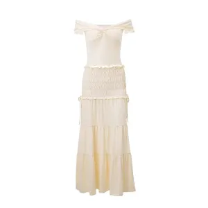 2-Piece Skirt Set Crop Top And Skirt Set New Fashion Summer Vacation Outfits Ruffle Beach Holiday Set