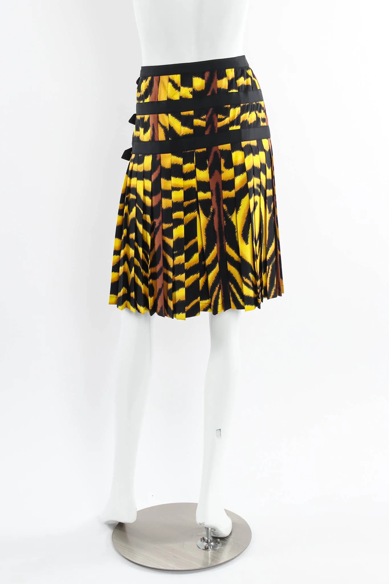 2004 A/W Tiger Pleat Tennis Skirt