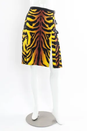 2004 A/W Tiger Pleat Tennis Skirt