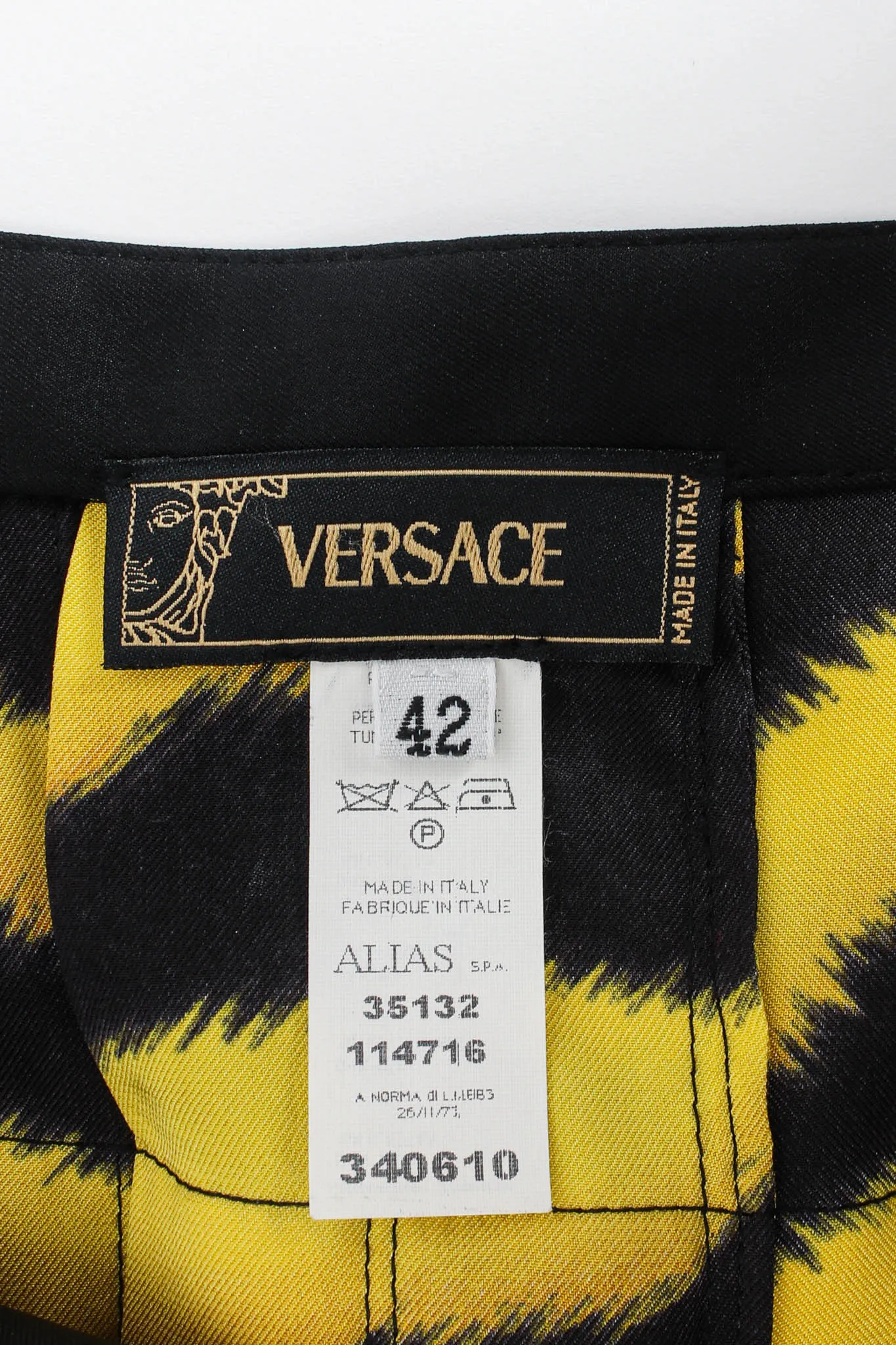 2004 A/W Tiger Pleat Tennis Skirt