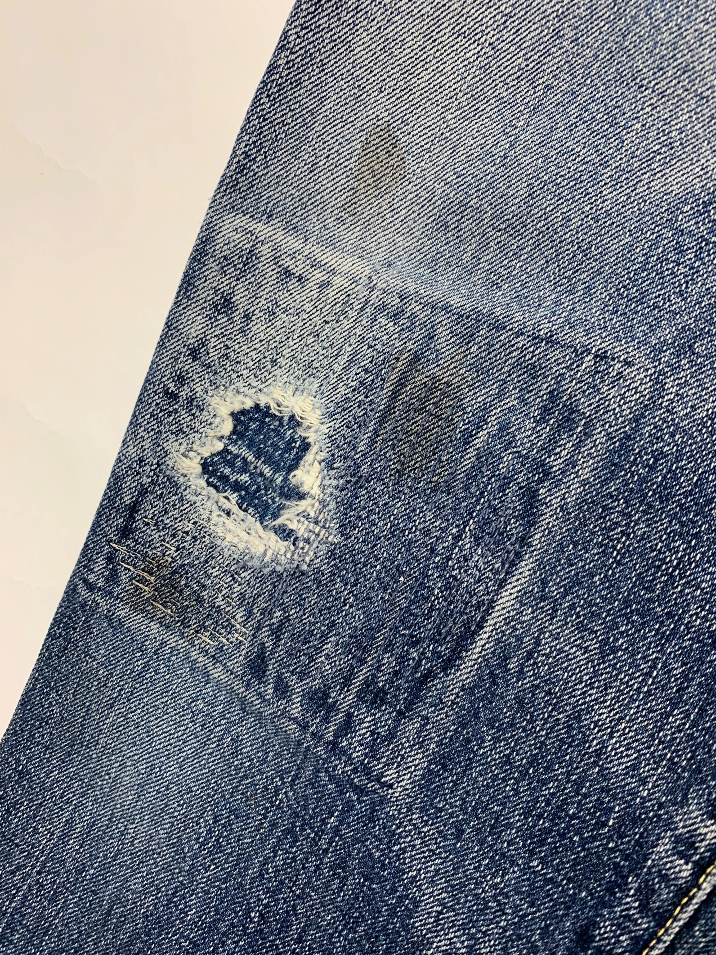 [29] Kapital Kiro Hirata Okayama Distressed Denim Jeans