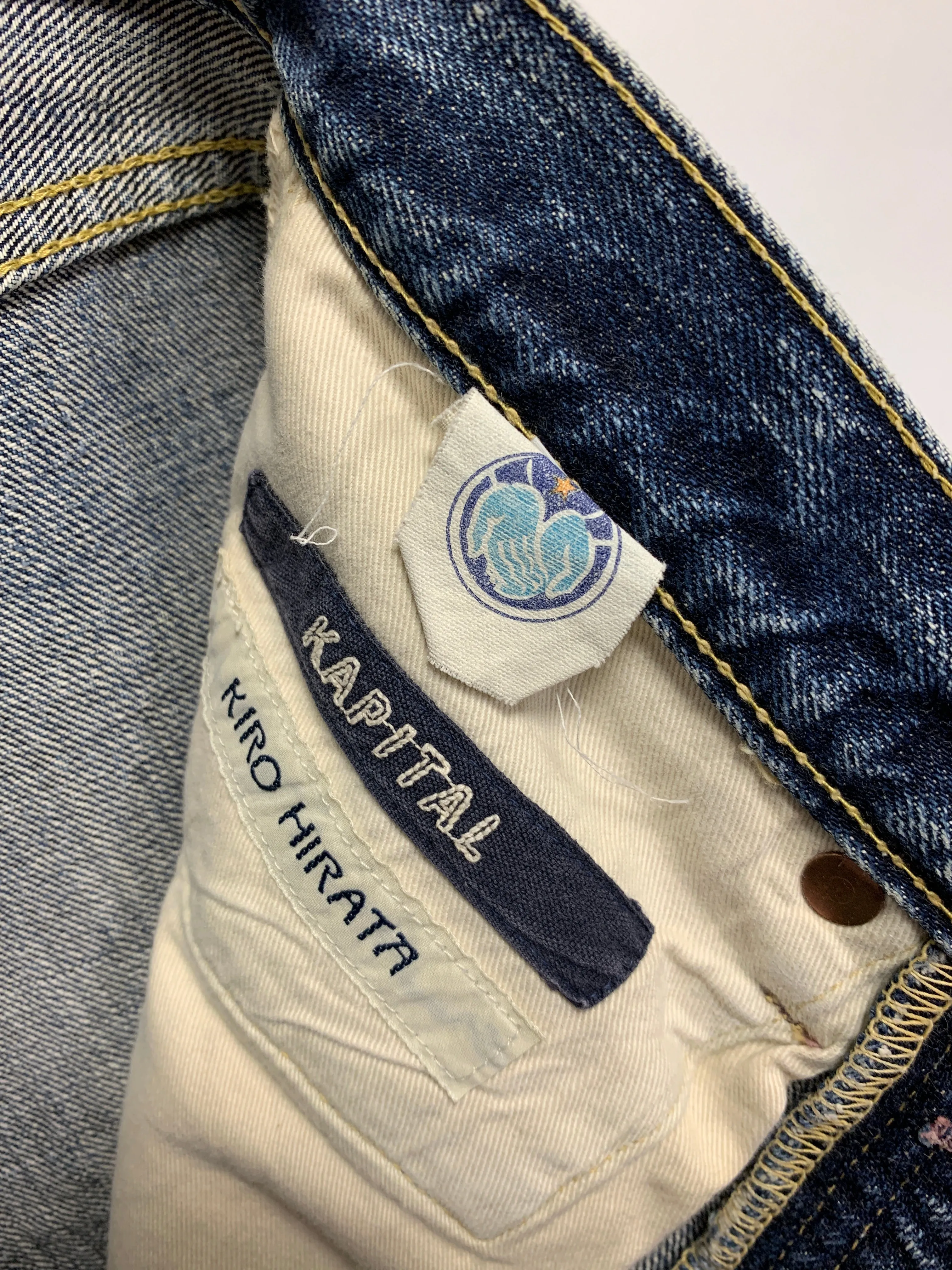 [29] Kapital Kiro Hirata Okayama Distressed Denim Jeans