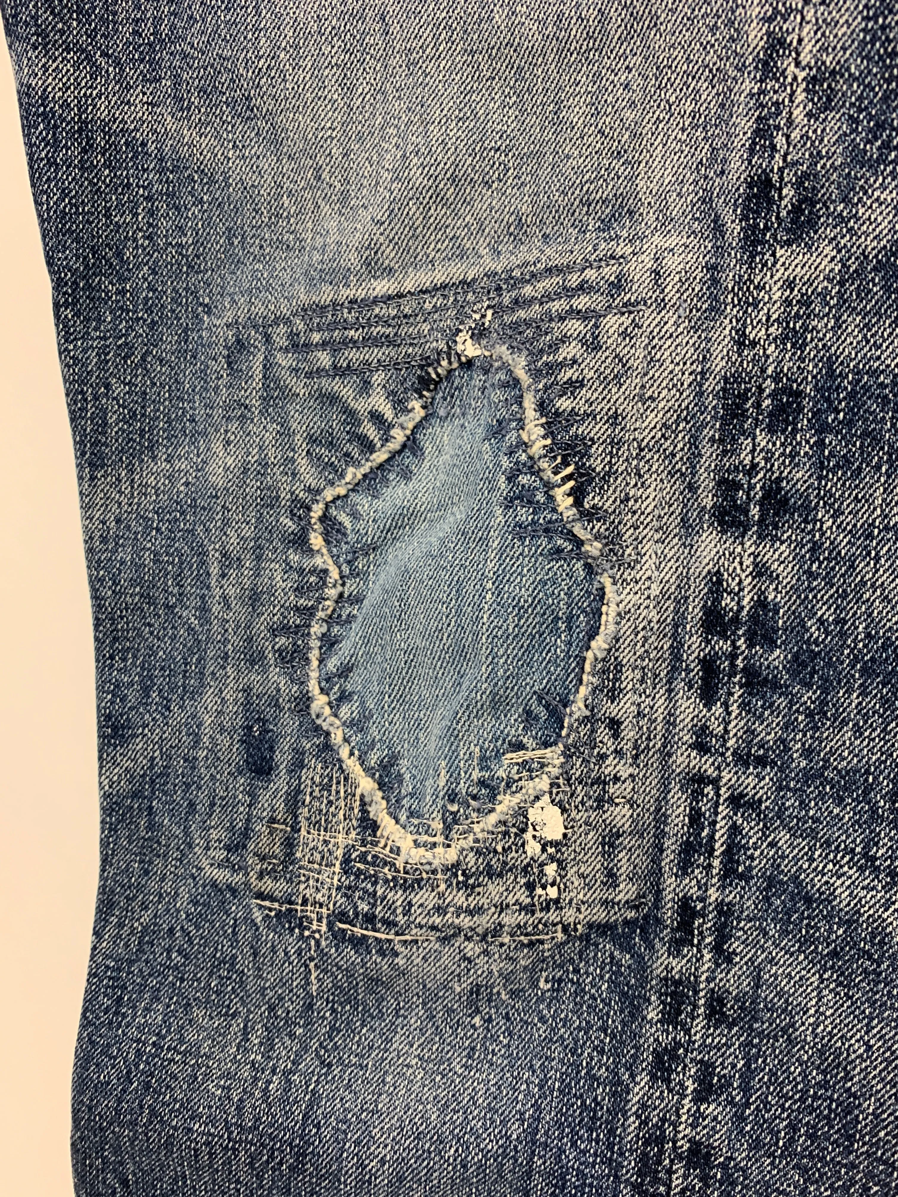 [29] Kapital Kiro Hirata Okayama Distressed Denim Jeans