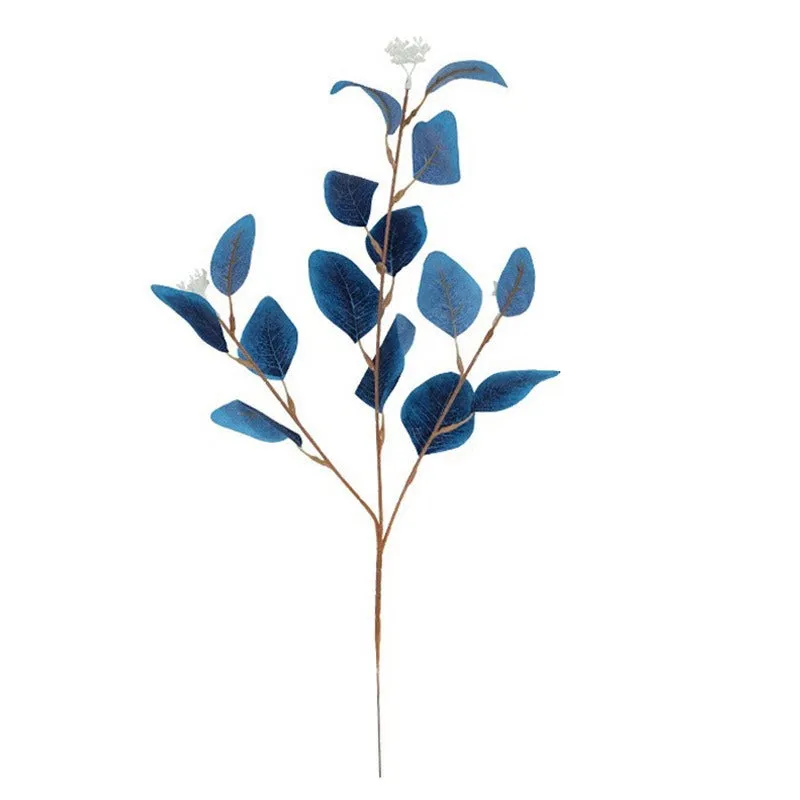3 Fork Eucalyptus Artificial Leaves