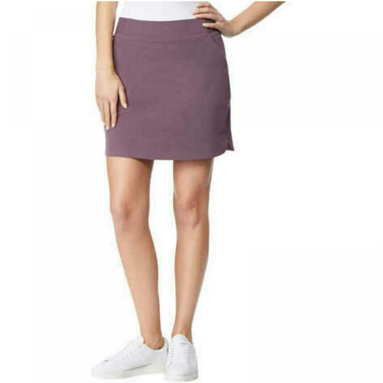 32 Degrees Women's Mini Travel Skort With Pockets Purple Medium