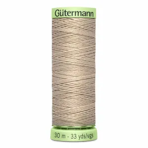 506 - Sand - Gutermann Topstitching Twist Thread - 30 metres