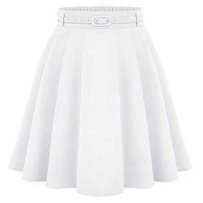 A-Line Sashed Skirt