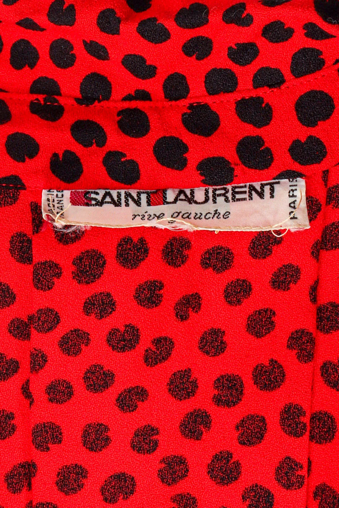 Abstract Dot Print Dress