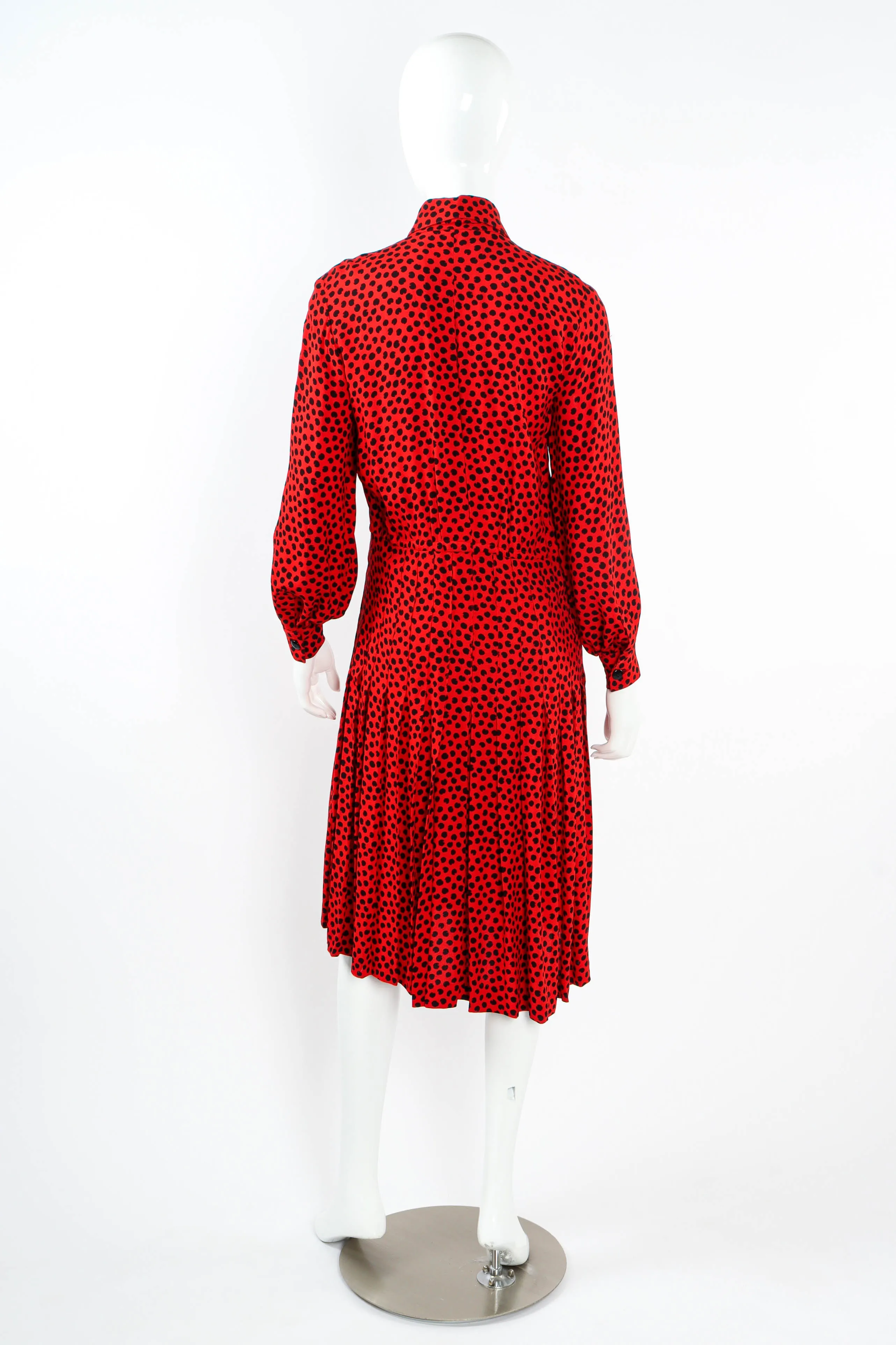 Abstract Dot Print Dress