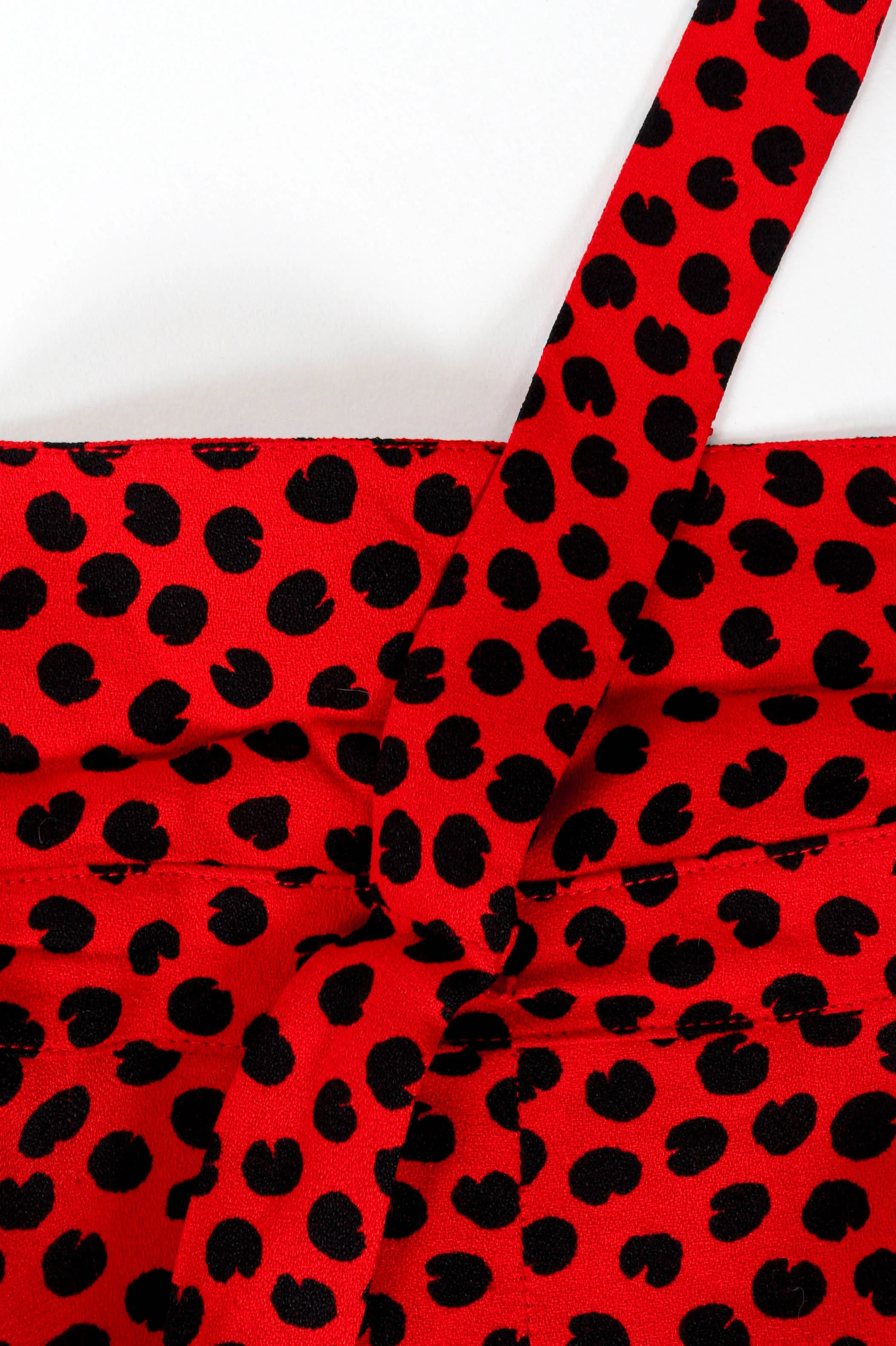 Abstract Dot Print Dress
