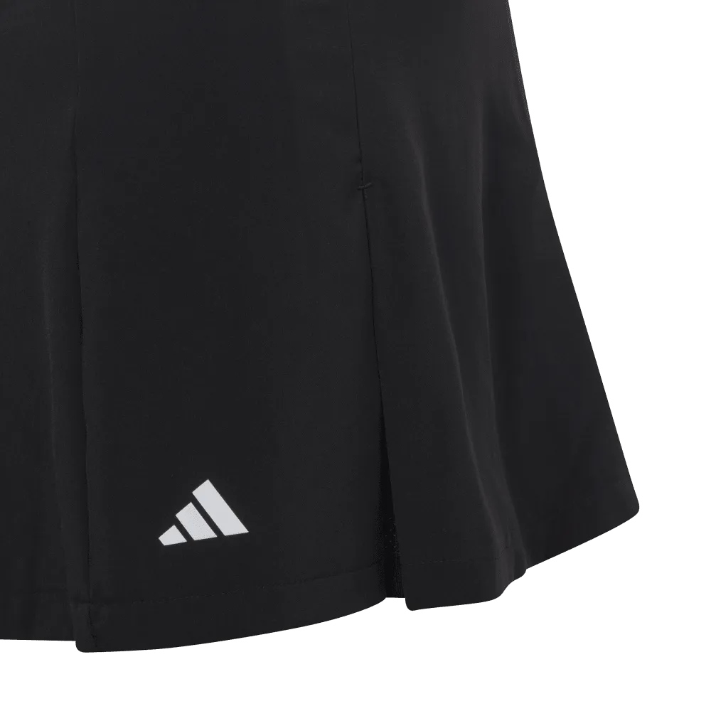 adidas Girl's Club Pleated Skirt (Black)