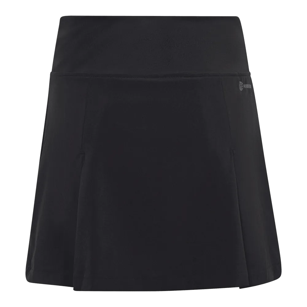 adidas Girl's Club Pleated Skirt (Black)