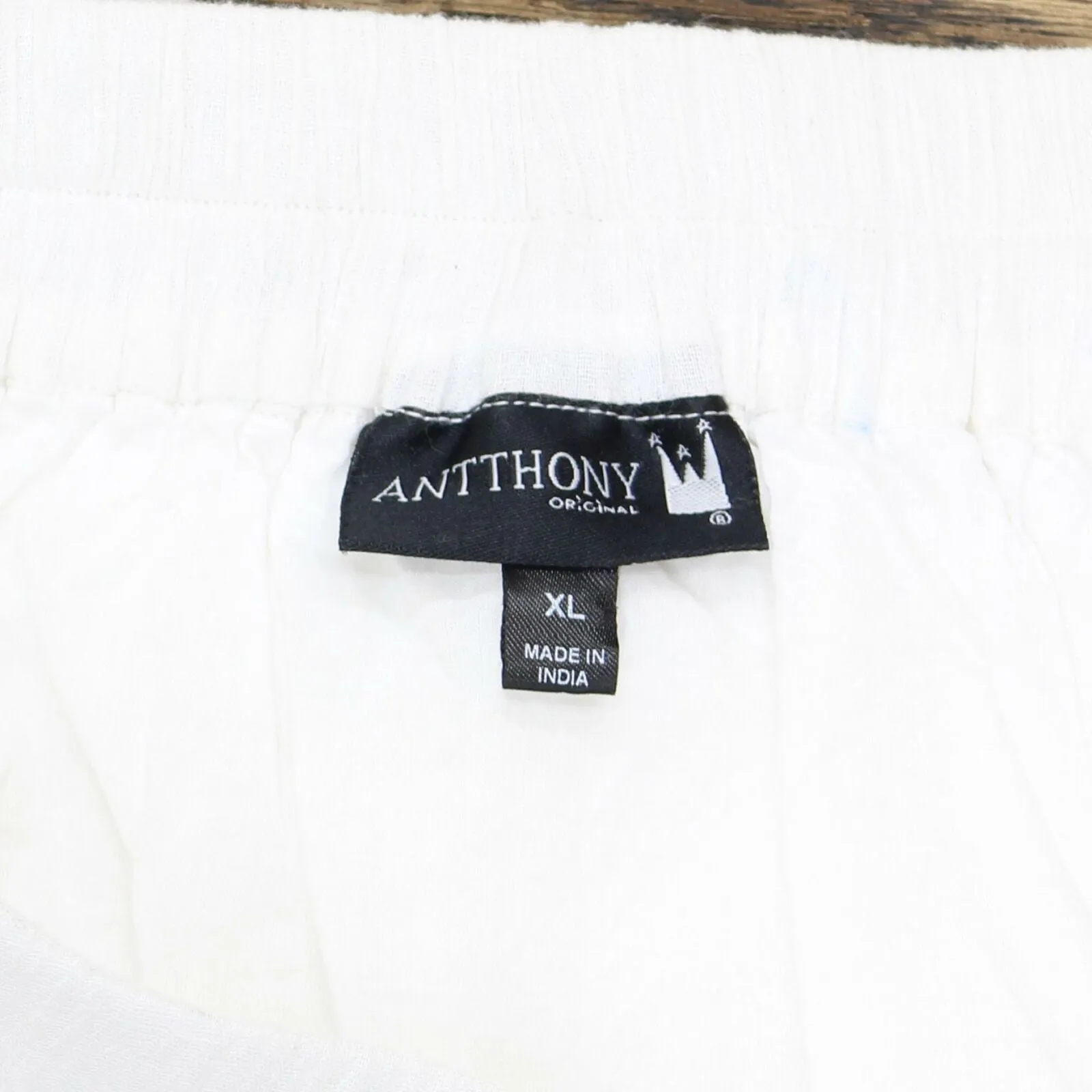 Antthony Mexicali Embroidered Floral Cotton Gauze Box Pleat Skirt White XL