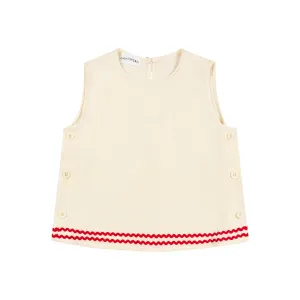 Atelier Parsmei Crop Top & Box Pleat Midi Skirt