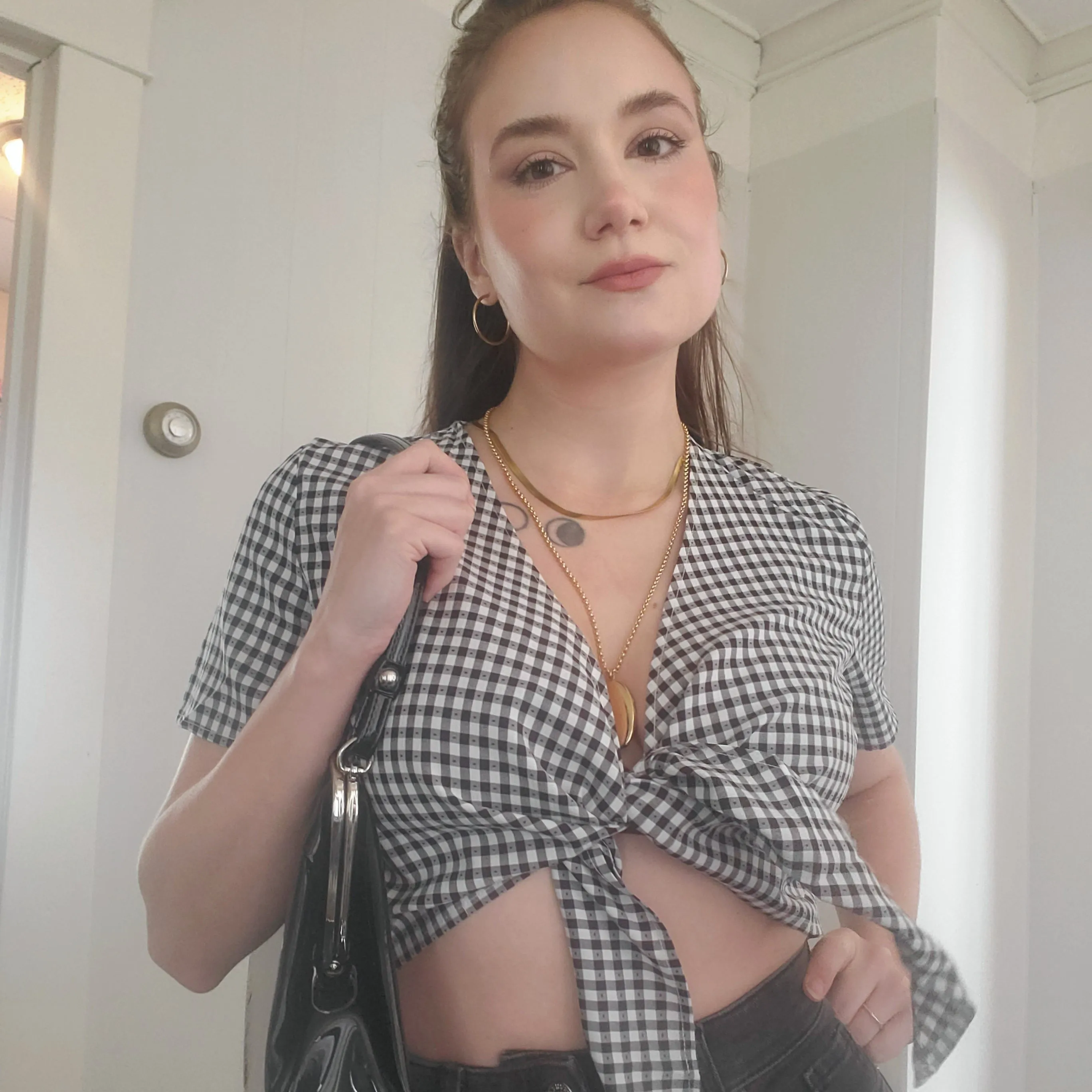 Ava Tie-Top Blouse