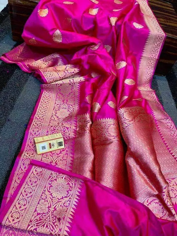 Banarasi Handloom Katan Silk Lehenga