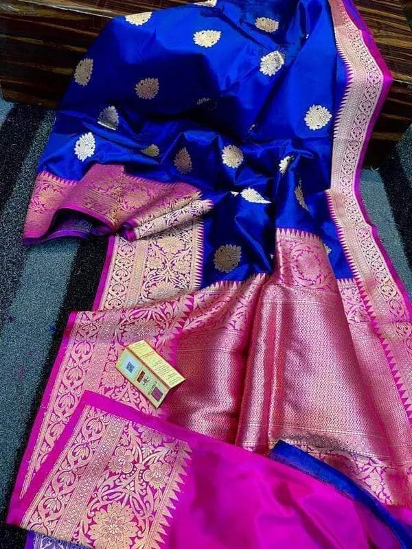 Banarasi Handloom Katan Silk Lehenga