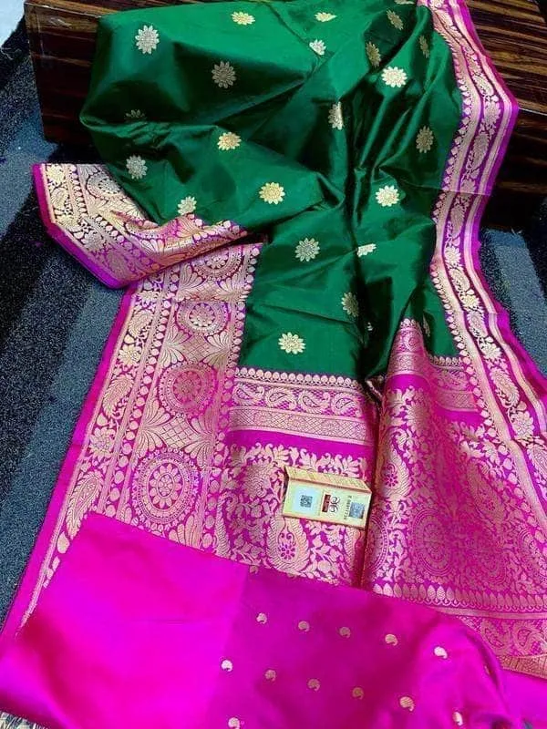 Banarasi Handloom Katan Silk Lehenga