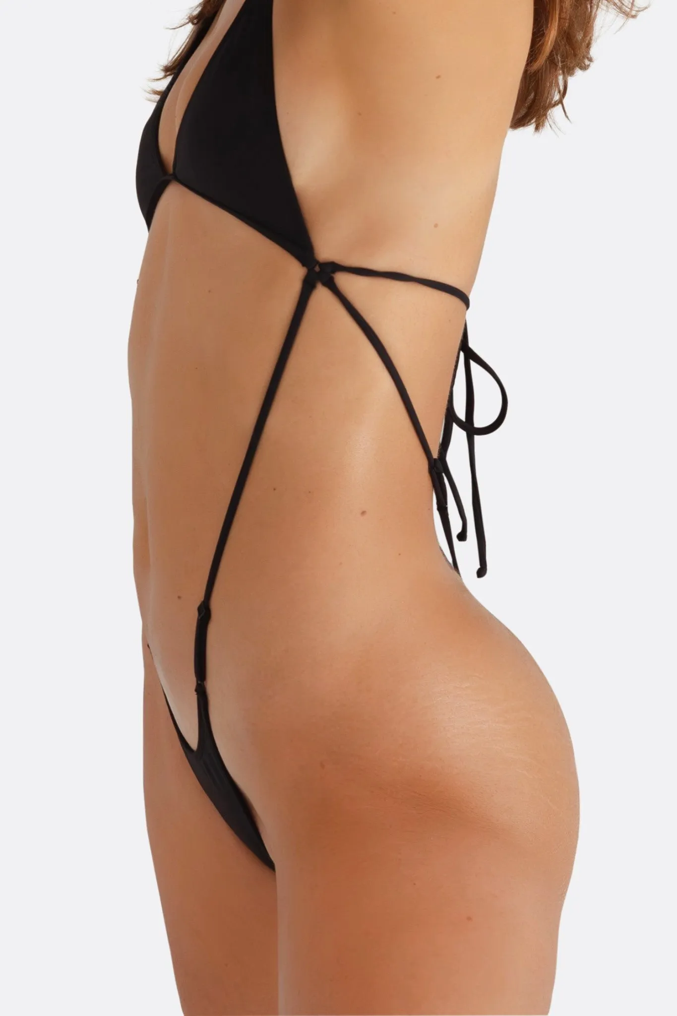 BIJOU ONESIE ONE PIECE SWIMSUIT - Dark Seas Black