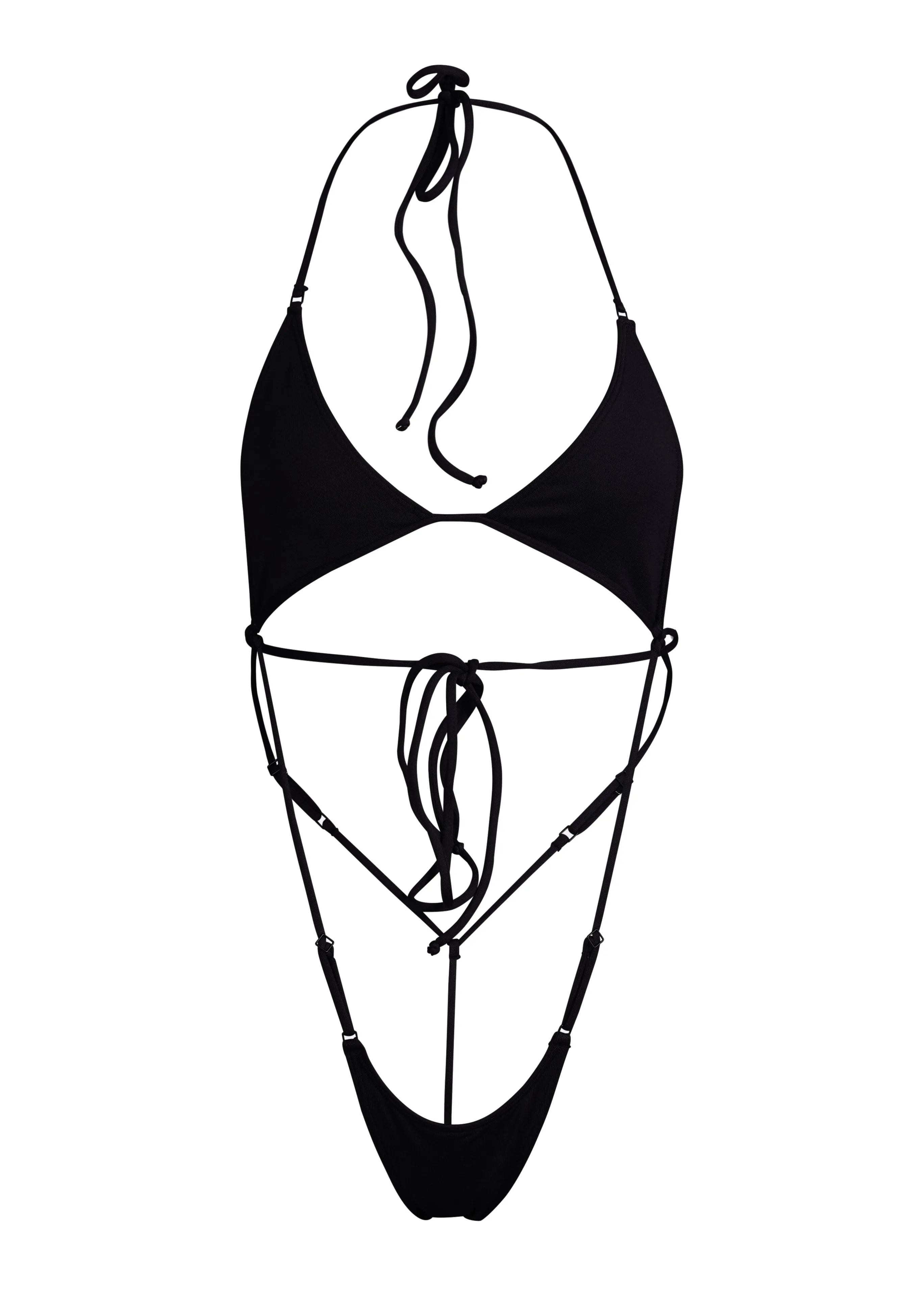 BIJOU ONESIE ONE PIECE SWIMSUIT - Dark Seas Black
