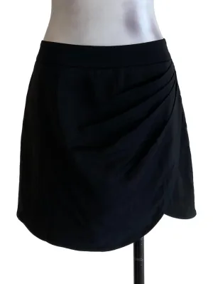 Black Pleated Straight Pants