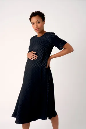 Black Trapeze Dress