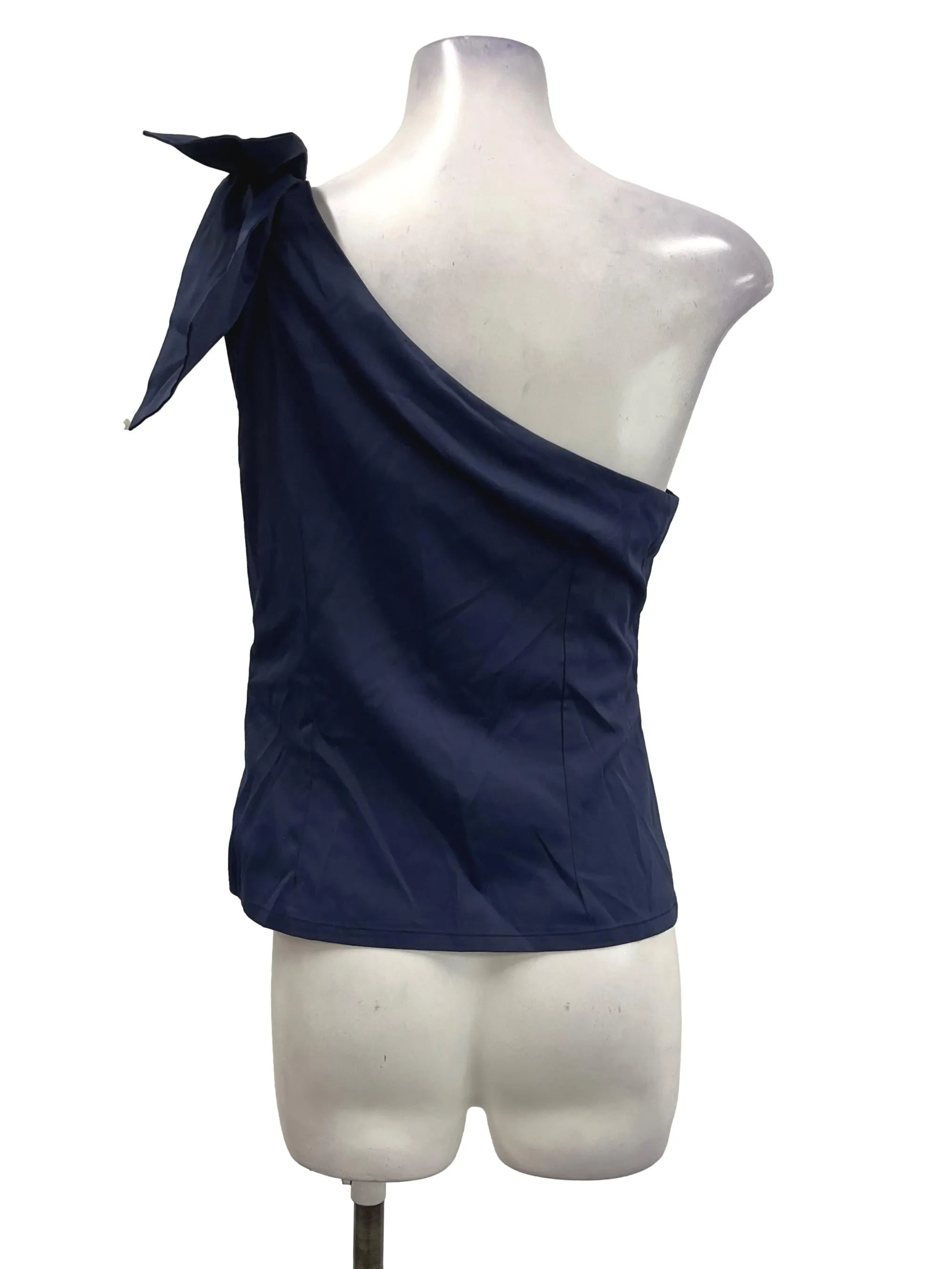 Blue Bow Toga Blouse