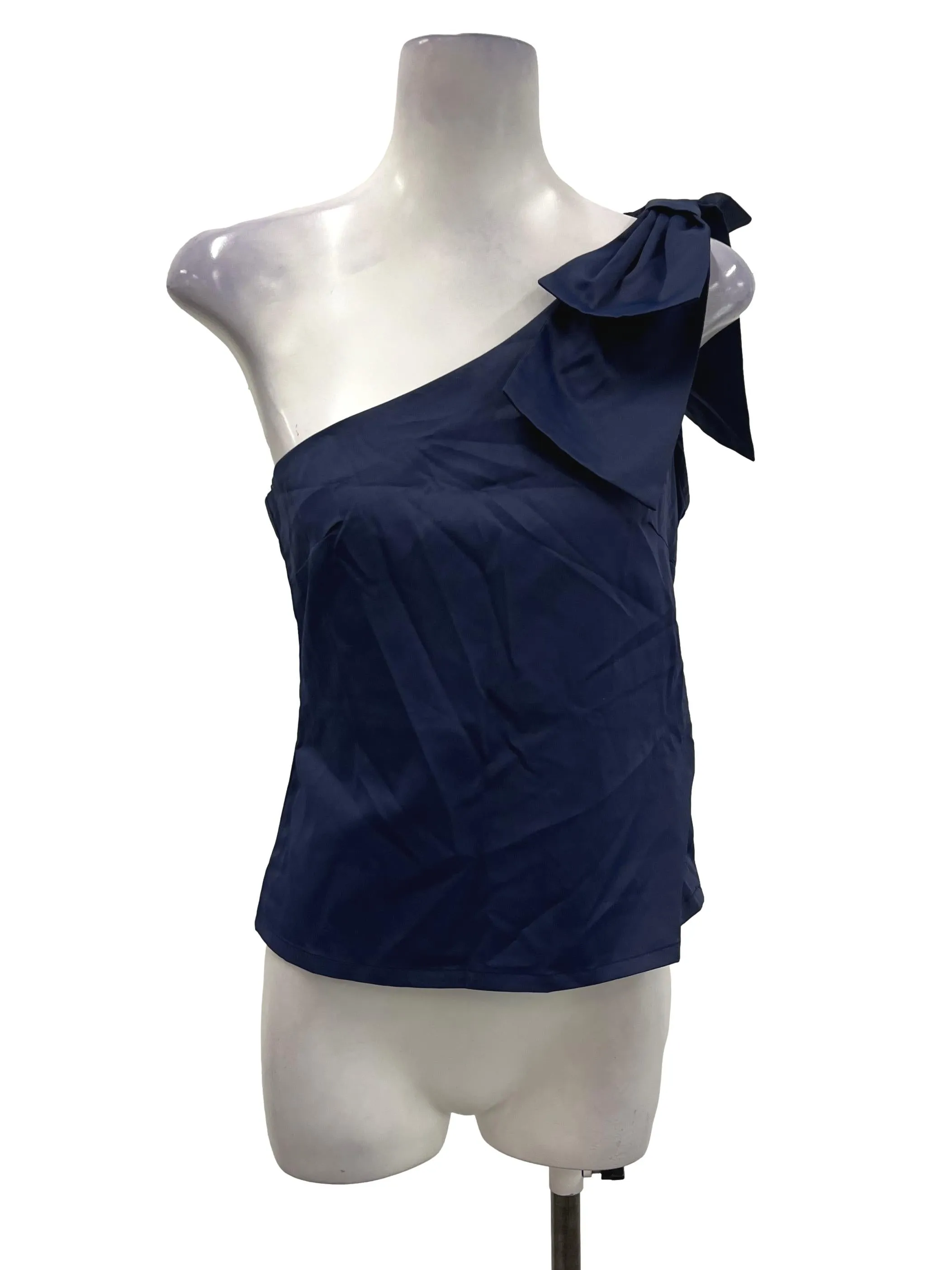Blue Bow Toga Blouse