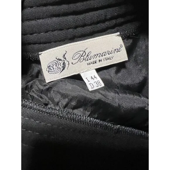 Blumarine Italy Kick Pleat Skirt 8