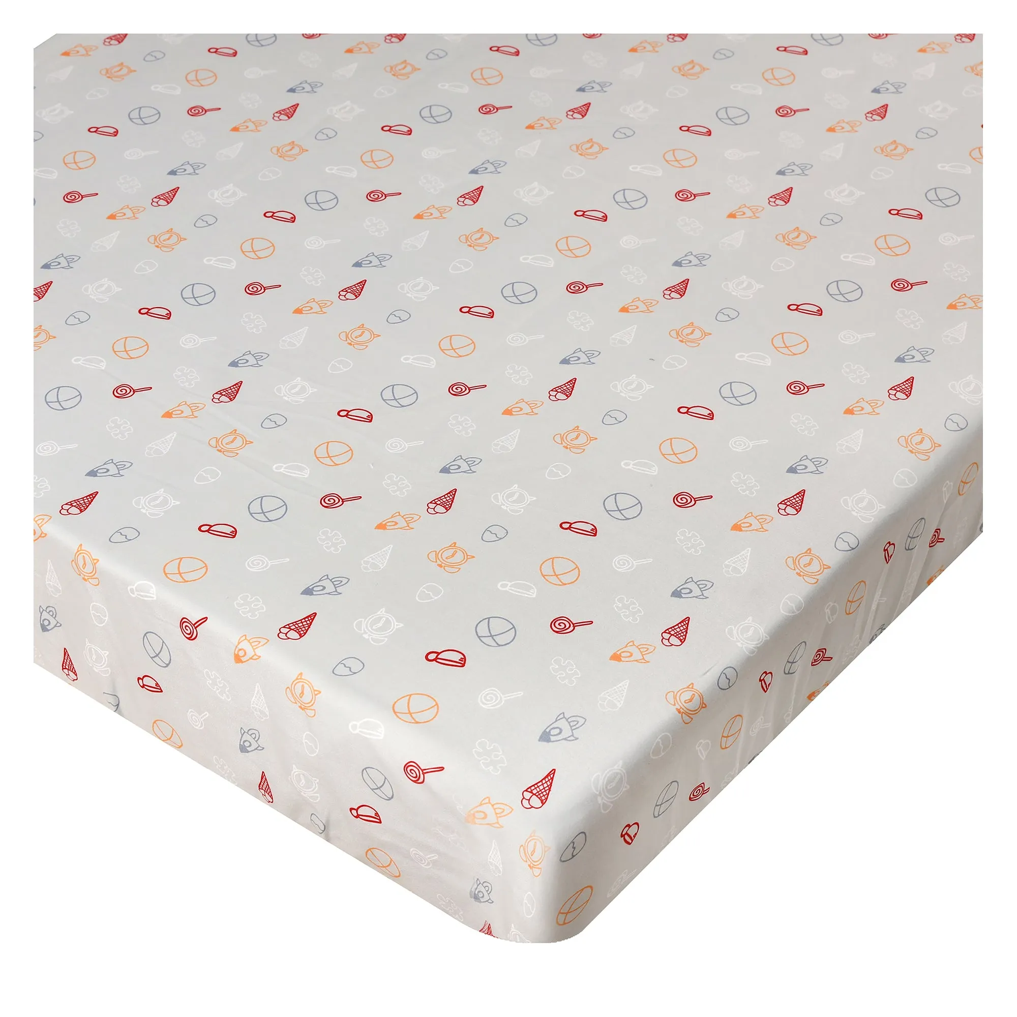 Boobeyeh 5-Piece elephant nursery crib bedding set for babies