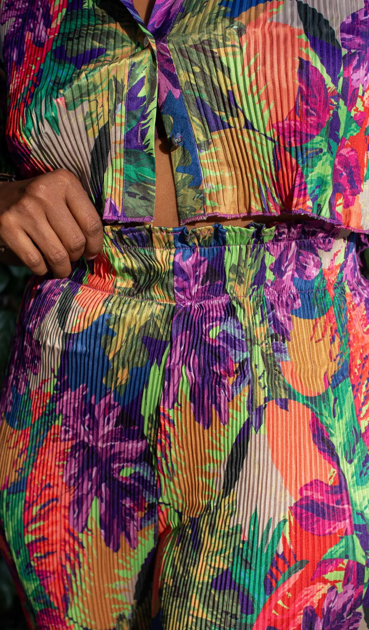 Botanic |  Pleated Pant Set