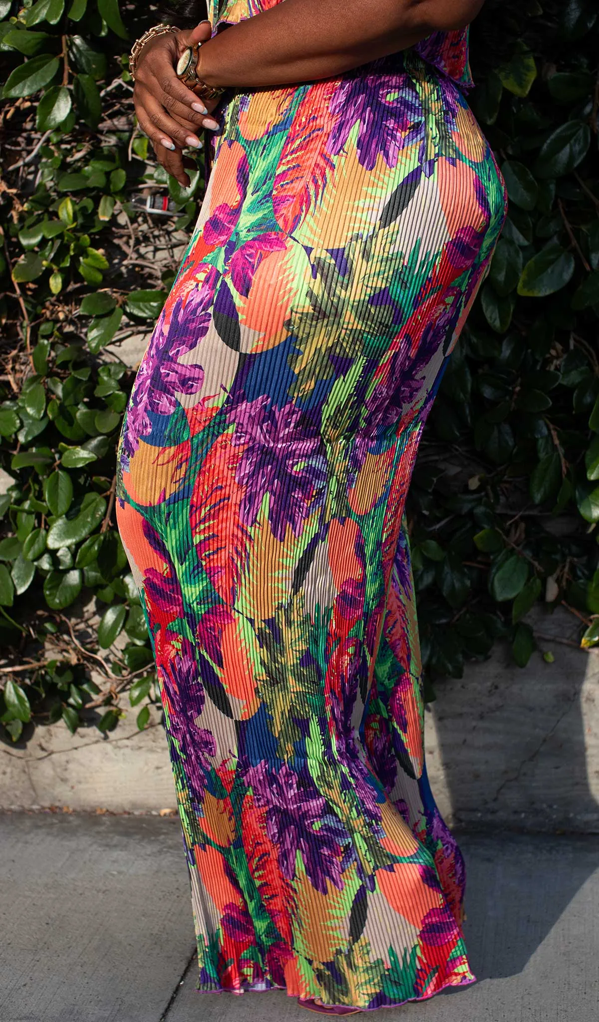Botanic |  Pleated Pant Set