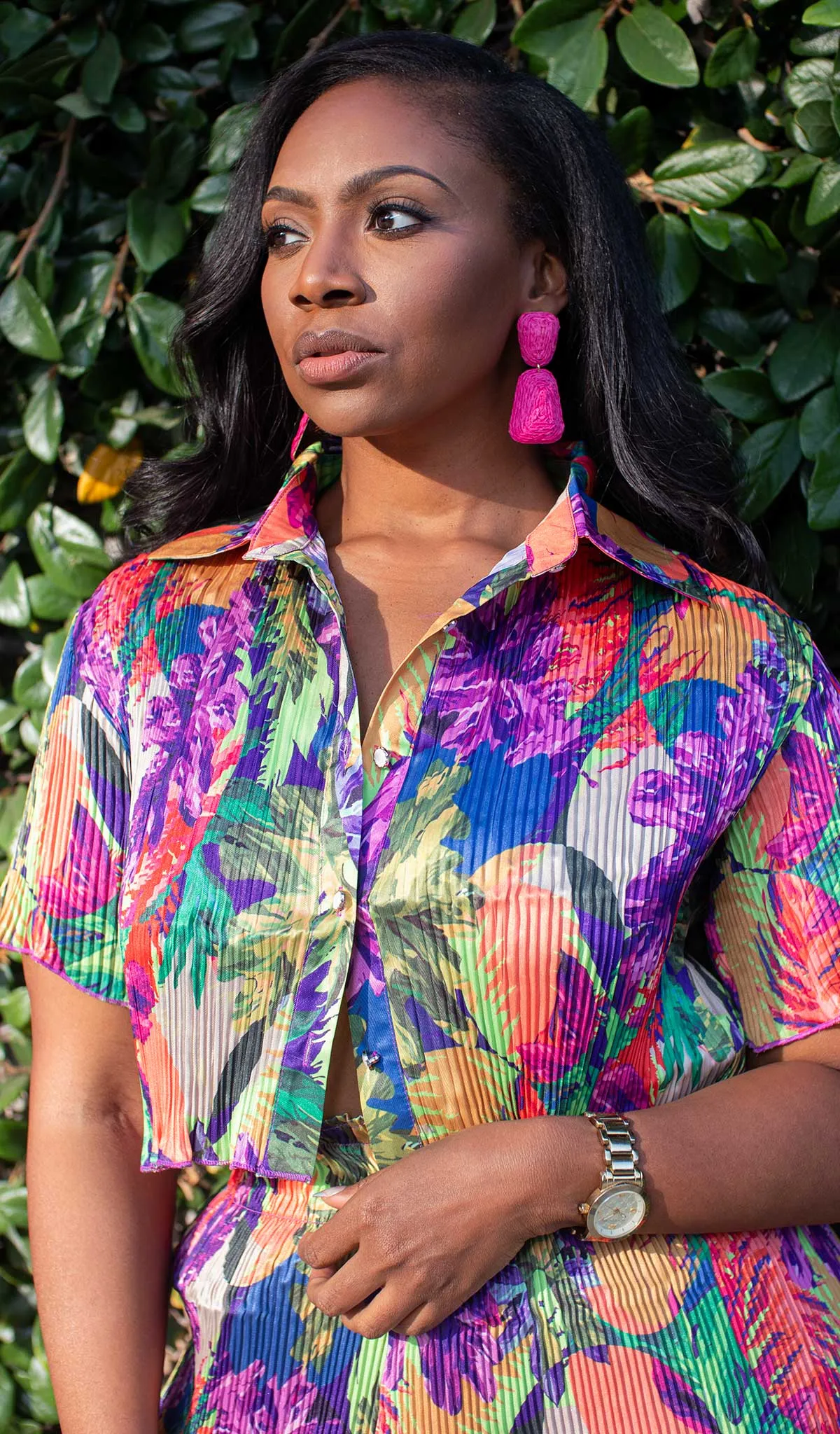 Botanic |  Pleated Pant Set