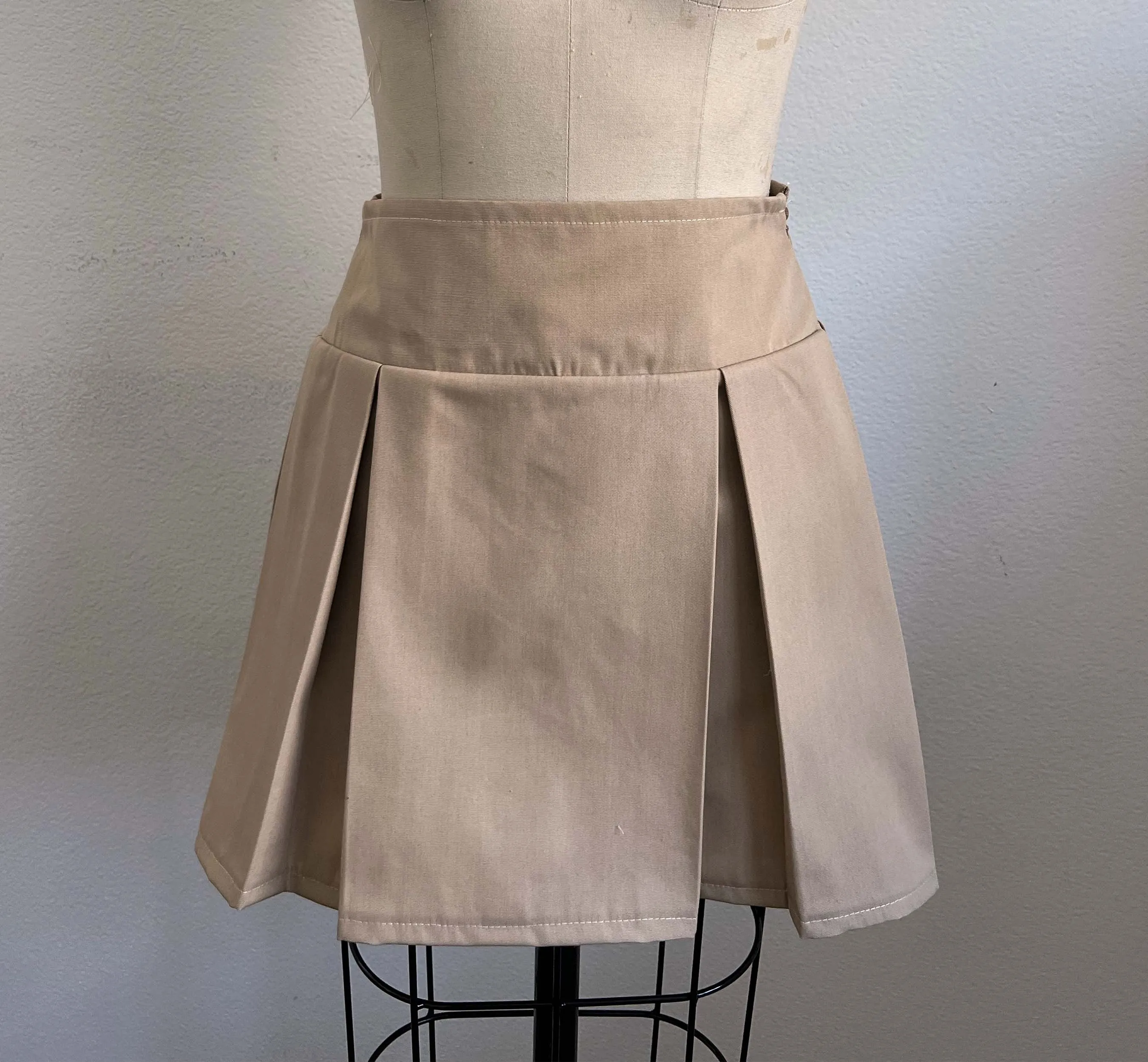 Box Pleat Skirt Sewing Pattern