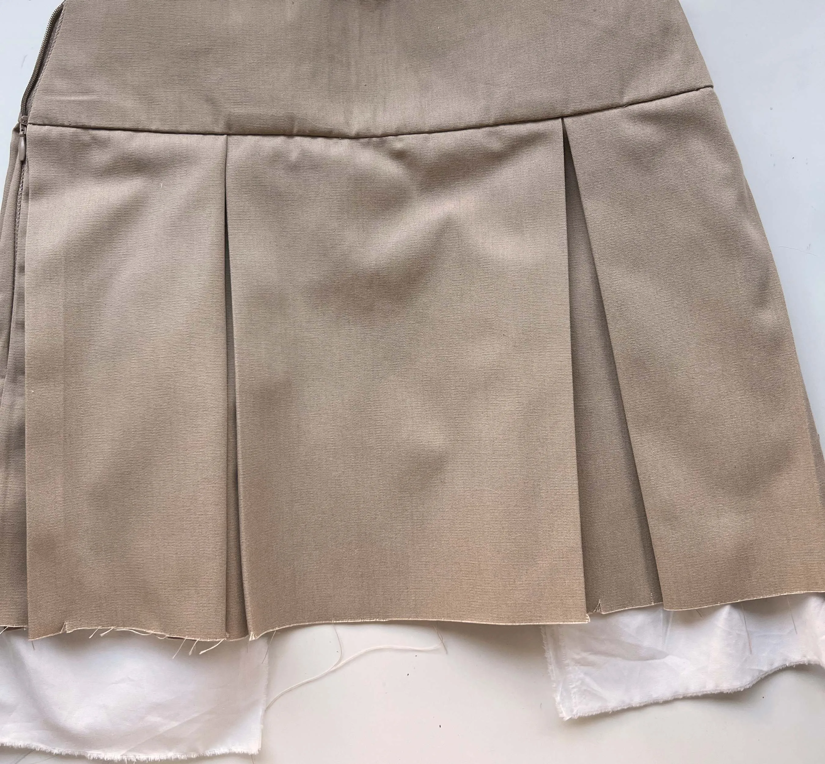 Box Pleat Skirt Sewing Pattern