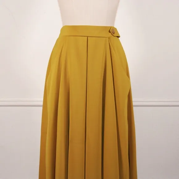 Box Pleat Skirt_PR style
