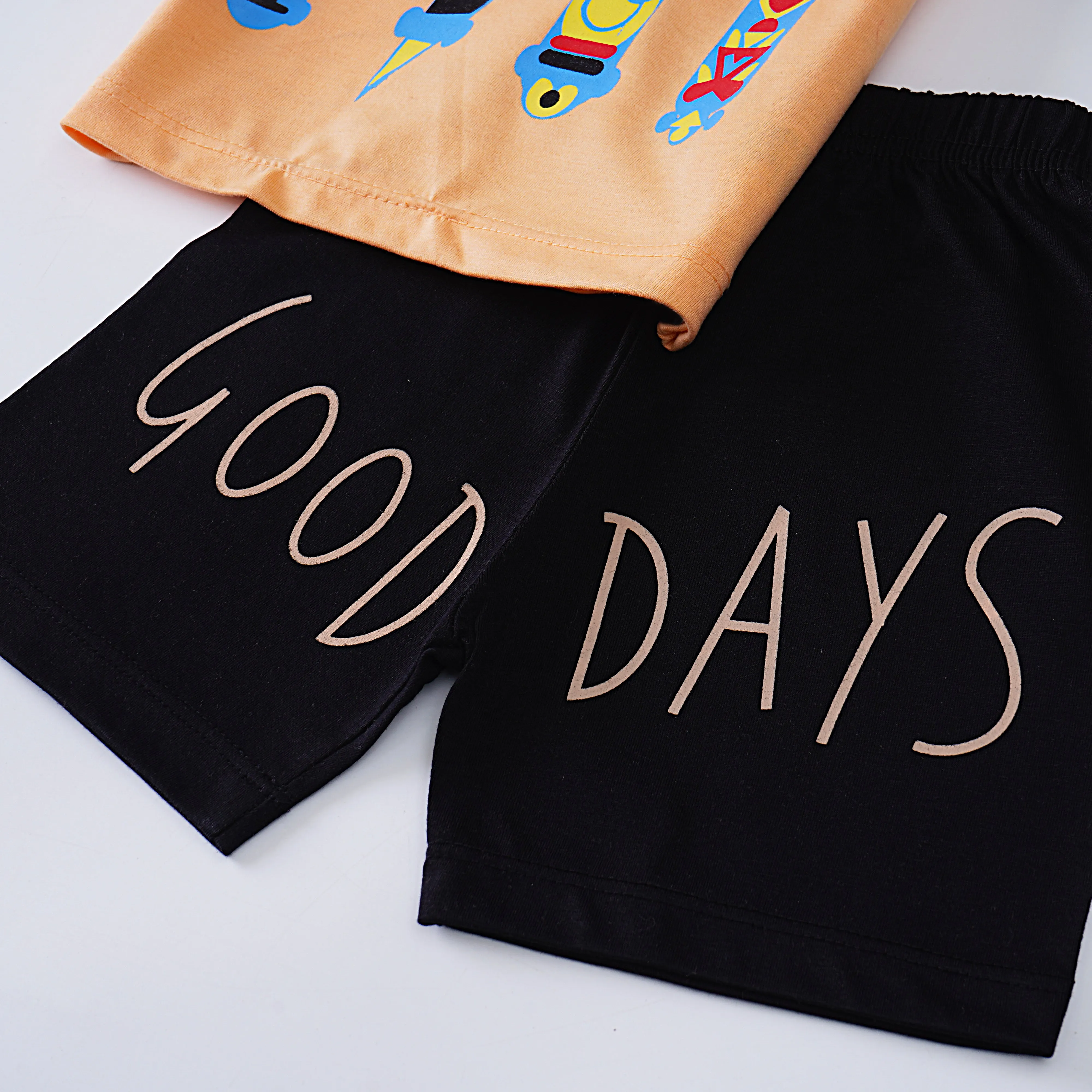 Boys Half Sleeves 2 Piece Suit (good days)