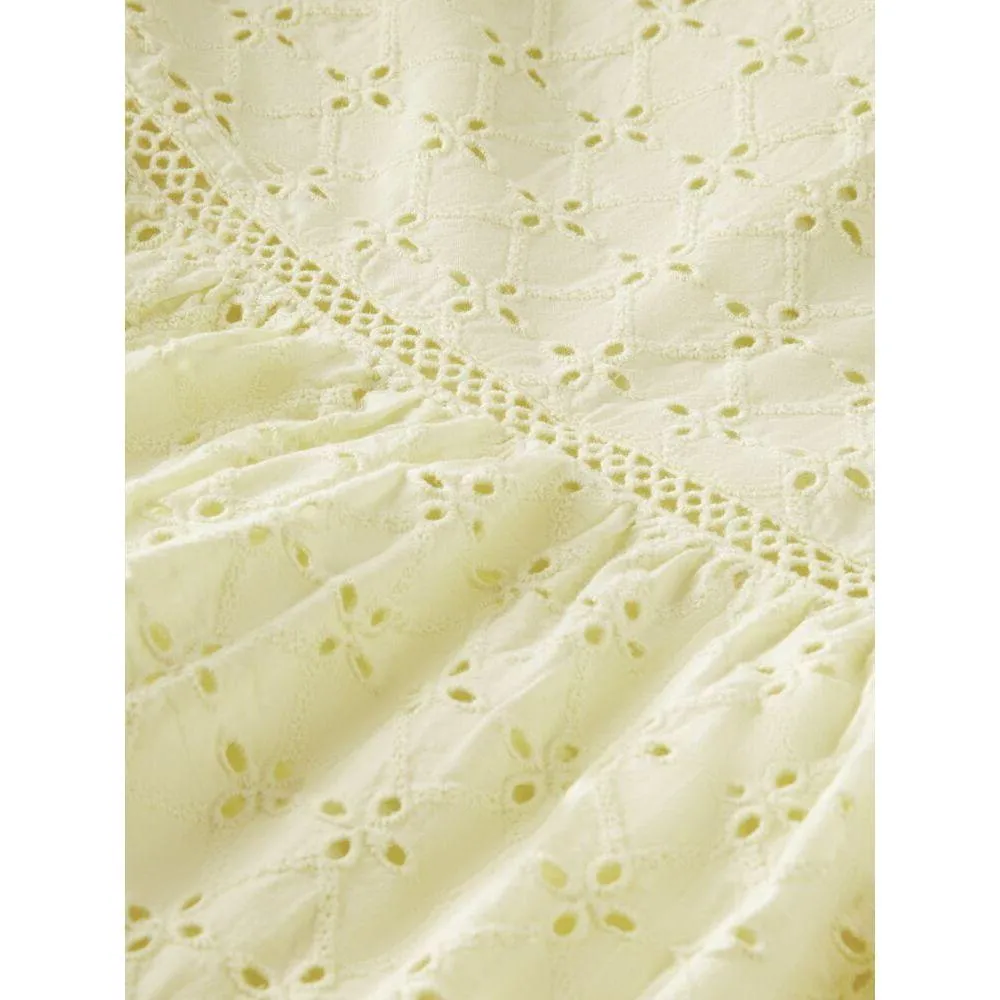 Brodery Anglaise A-Line Dress