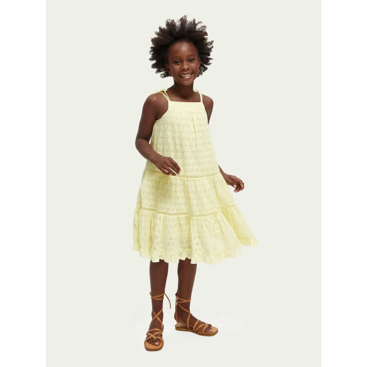Brodery Anglaise A-Line Dress