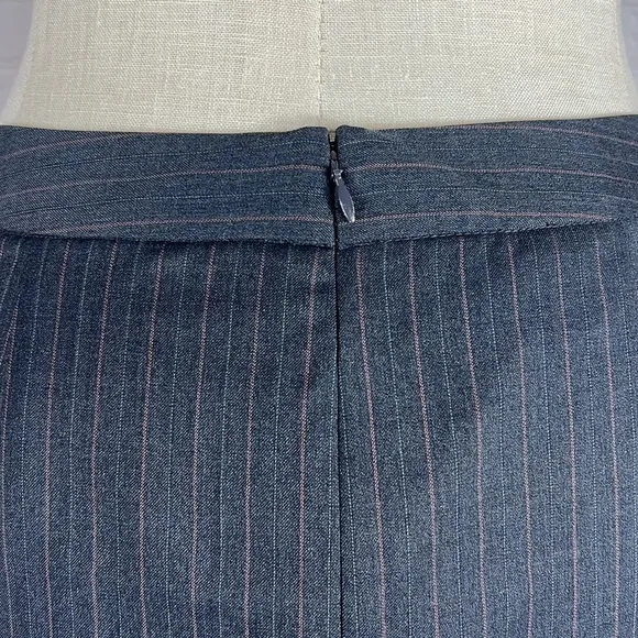 Brooks Brothers Wool Pinstripe Pencil Skirt Size 10